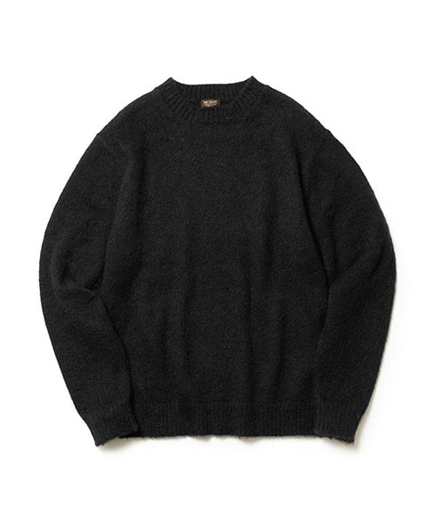MR.OLIVE/7G MOHAIR KNIT / MULTI BORDER SWEATER ミスターオリーブ/モヘアニット / マルチボーダーセーター